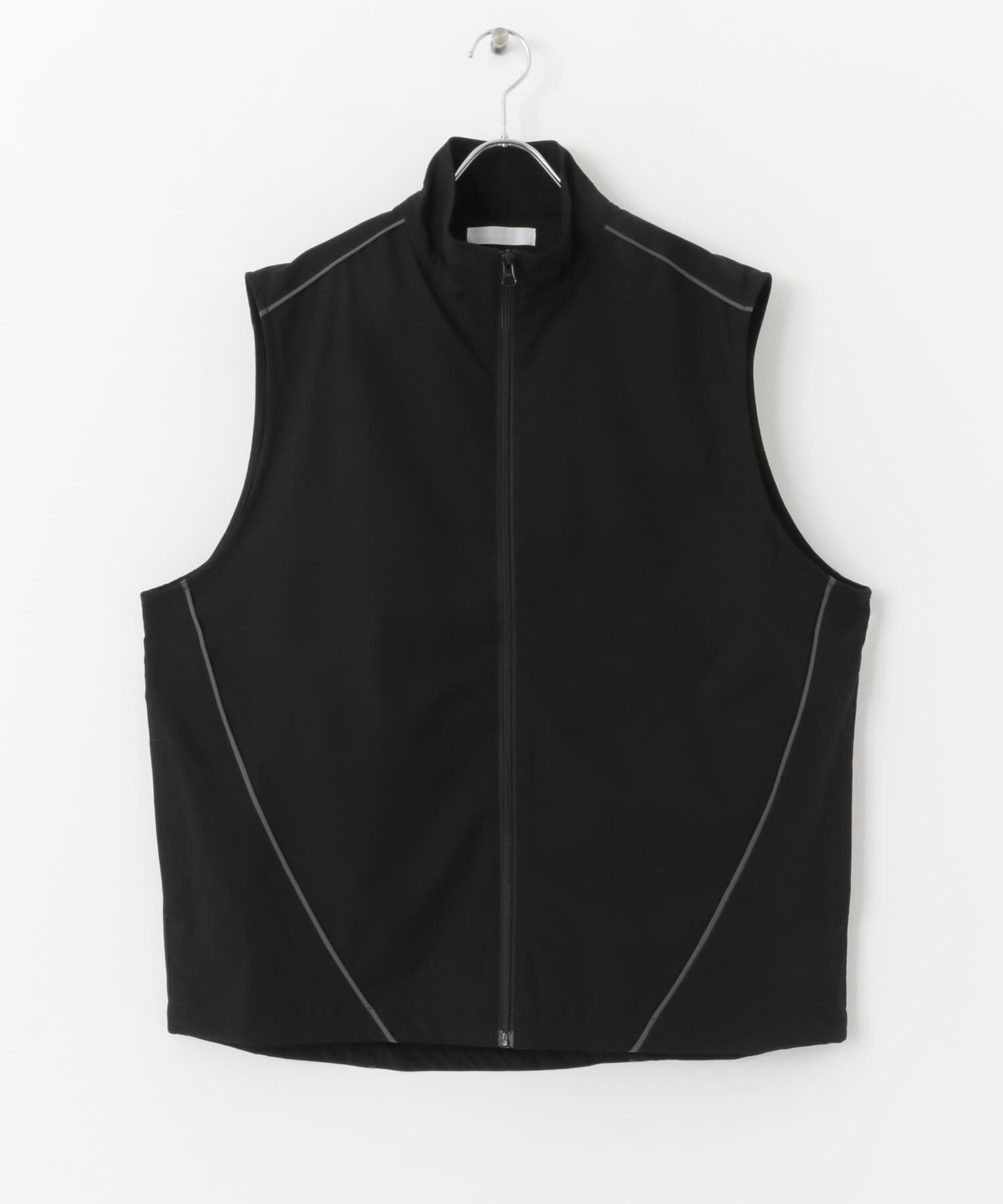 SENSE OF PLACE by URBAN RESEARCH「『セットアップ対応』 ブロックドトラックベスト」|ノーカラーコート|