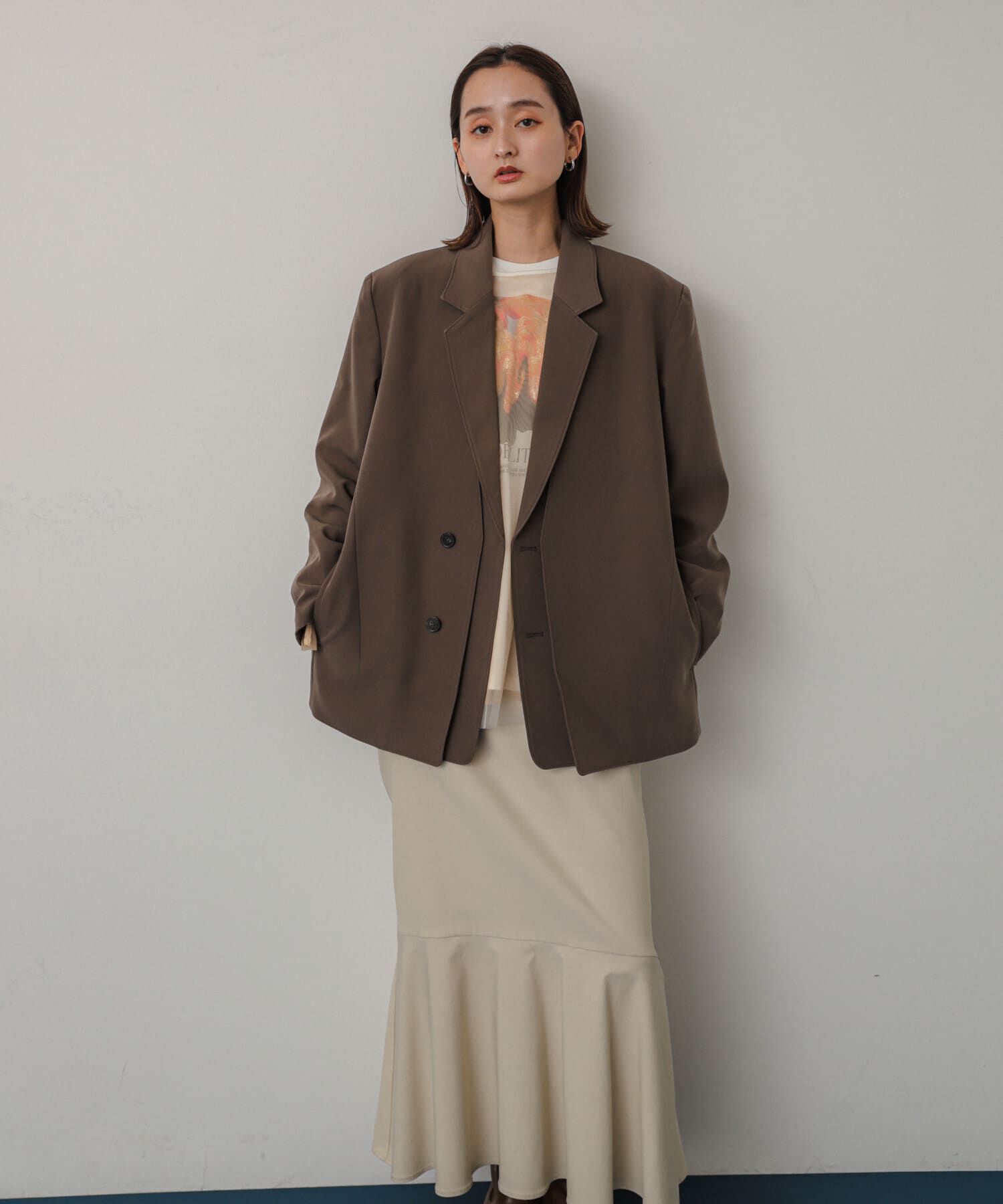 SENSE OF PLACE by URBAN RESEARCH「グラフィックロングTシャツ」|Tシャツ・カットソー|