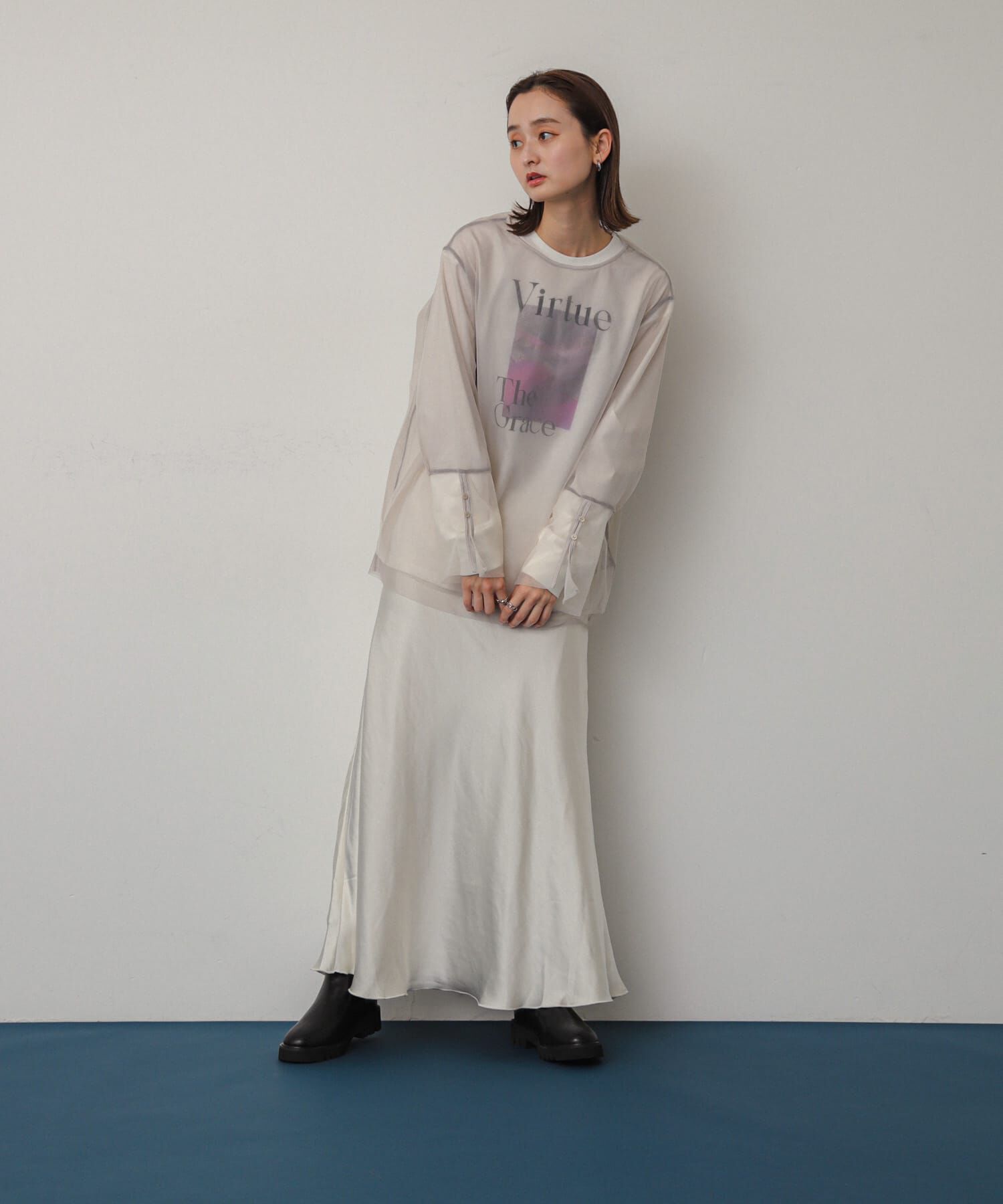 SENSE OF PLACE by URBAN RESEARCH「グラフィックロングTシャツ」|Tシャツ・カットソー|