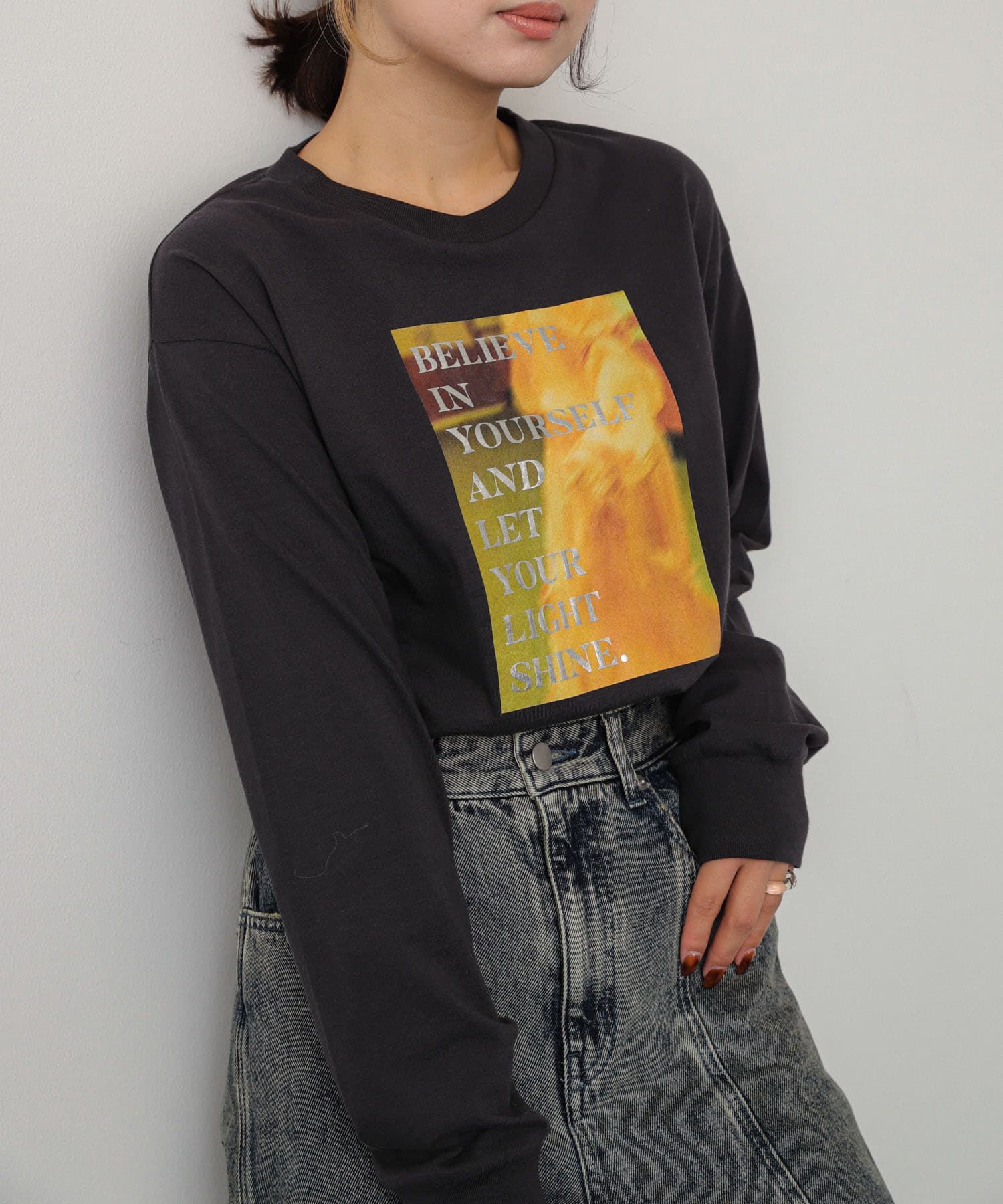 SENSE OF PLACE by URBAN RESEARCH「グラフィックロングTシャツ」|Tシャツ・カットソー|