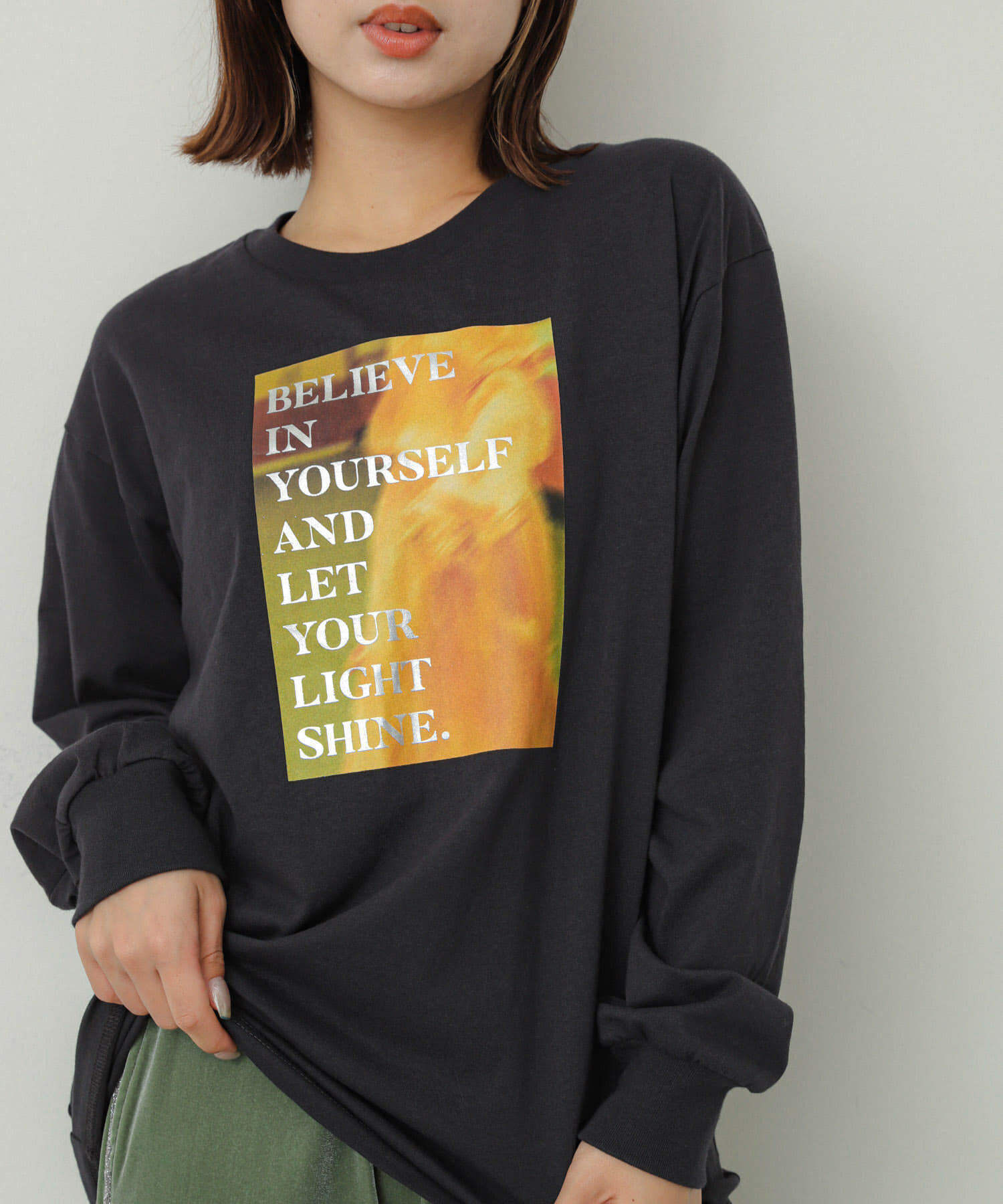 SENSE OF PLACE by URBAN RESEARCH「グラフィックロングTシャツ」|Tシャツ・カットソー|