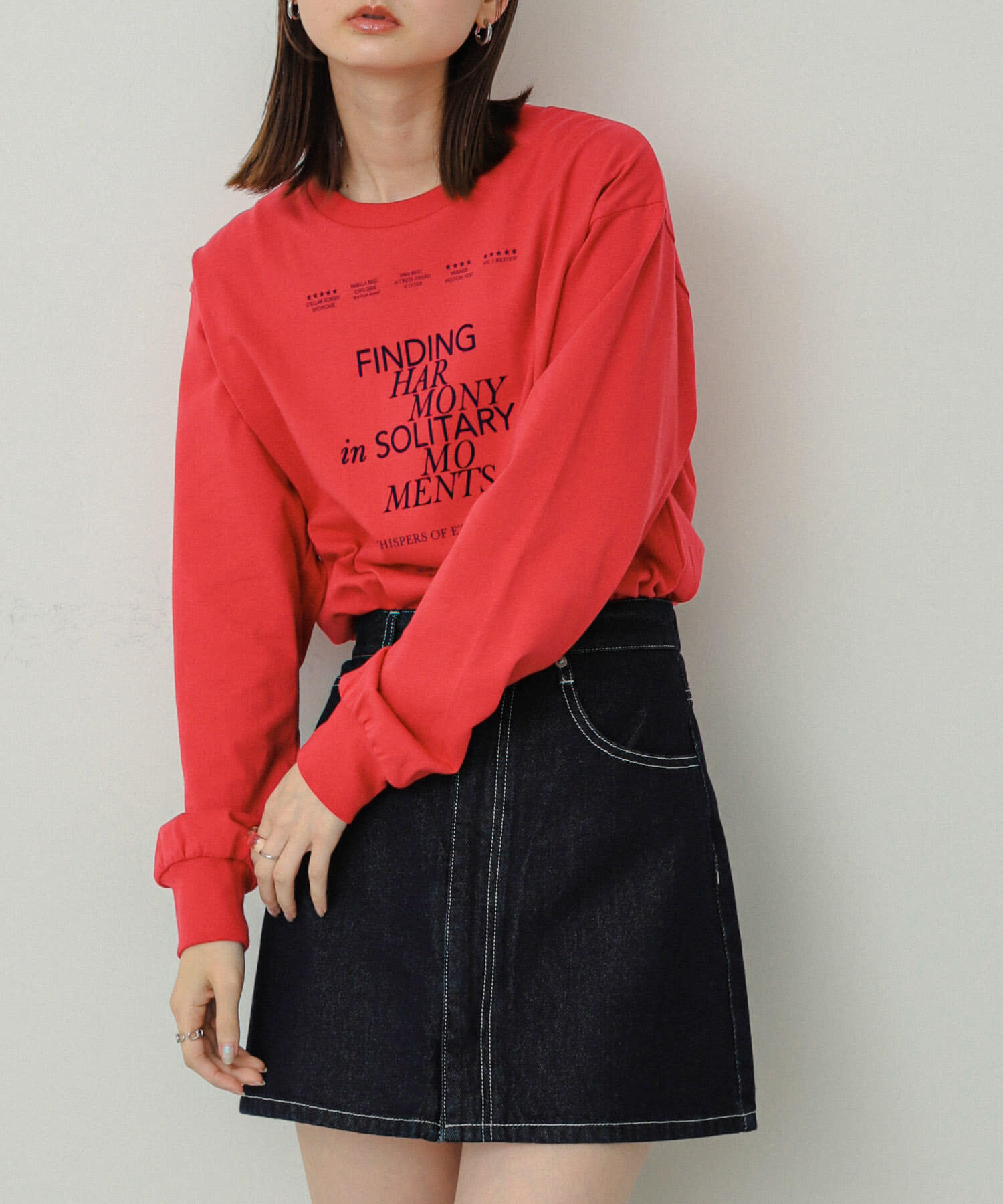 SENSE OF PLACE by URBAN RESEARCH「グラフィックロングTシャツ」|Tシャツ・カットソー|その他4