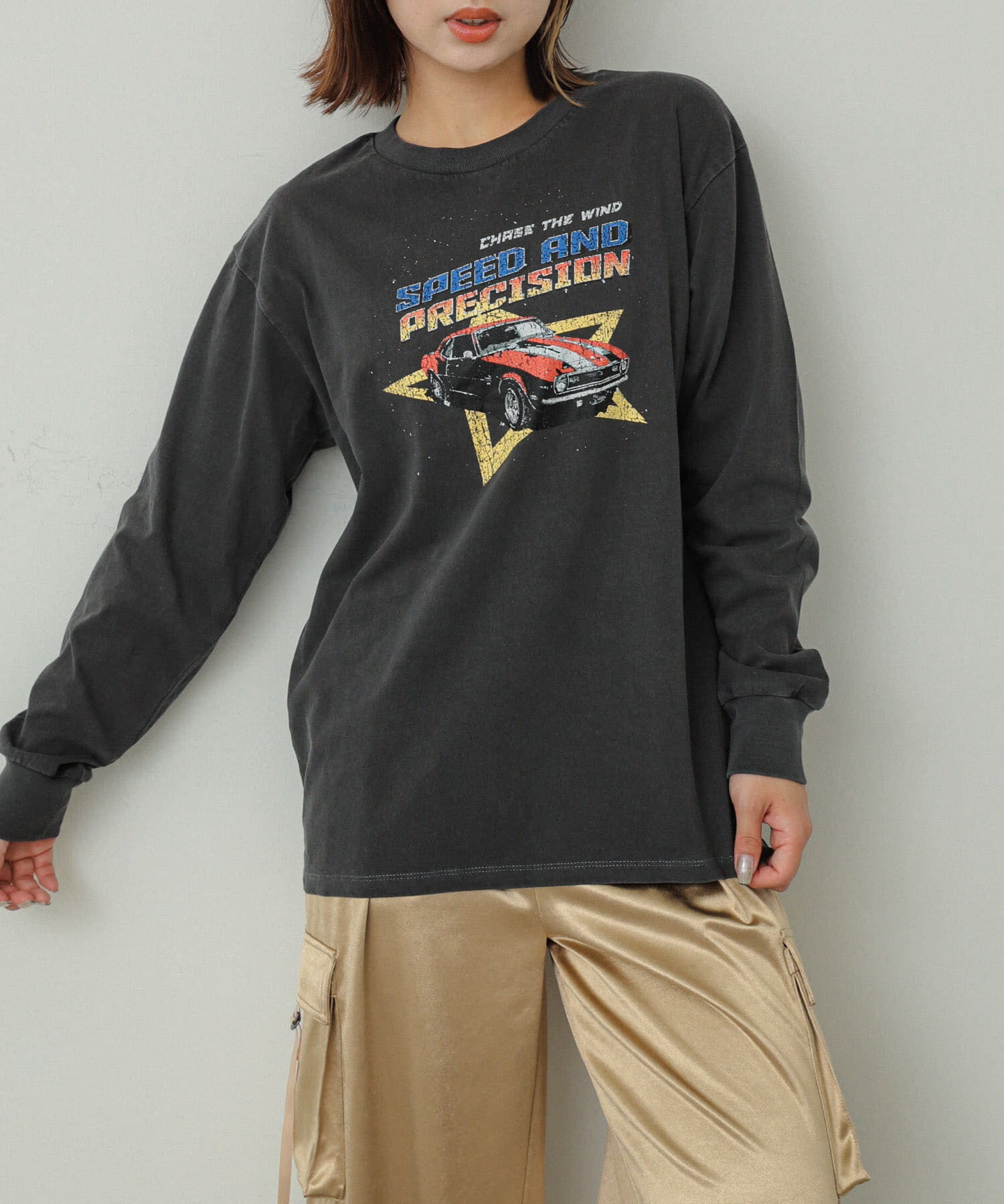 SENSE OF PLACE by URBAN RESEARCH「グラフィックロングTシャツ」|Tシャツ・カットソー|