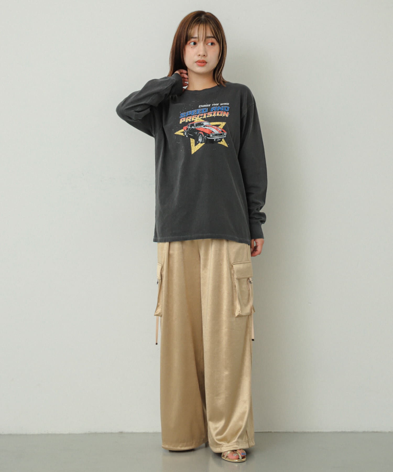 SENSE OF PLACE by URBAN RESEARCH「グラフィックロングTシャツ」|Tシャツ・カットソー|