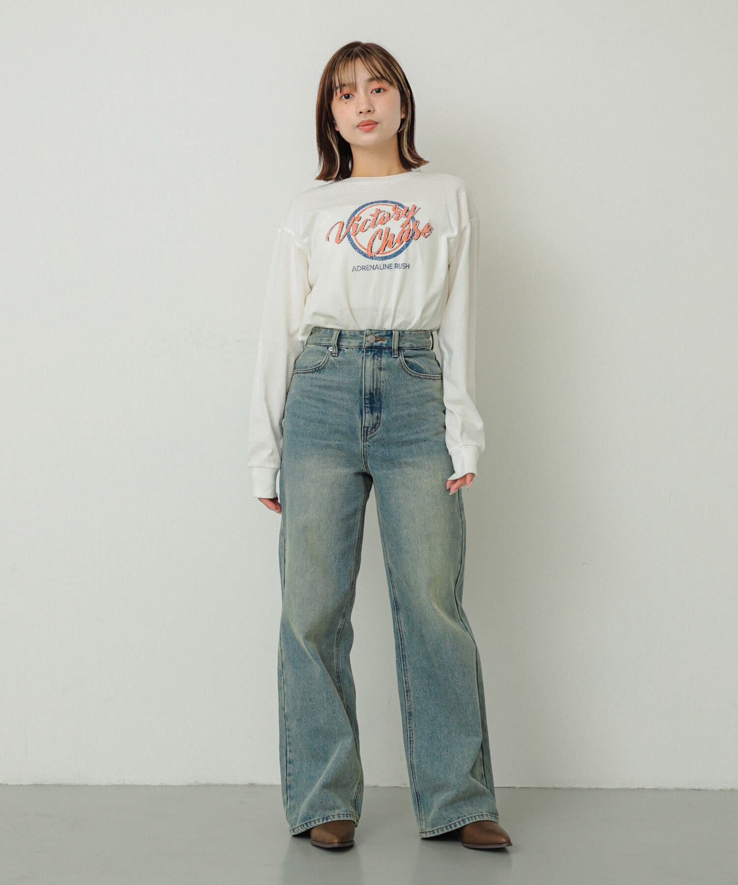 SENSE OF PLACE by URBAN RESEARCH「グラフィックロングTシャツ」|Tシャツ・カットソー|