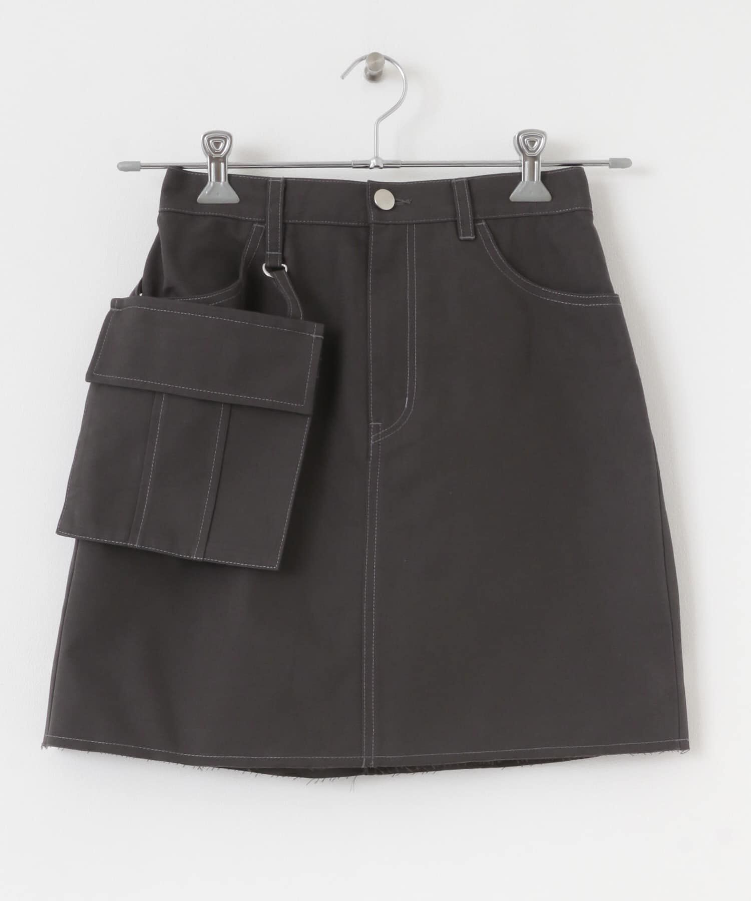 SENSE OF PLACE by URBAN RESEARCH「サイドポケットツキミニスカート」|スカート|