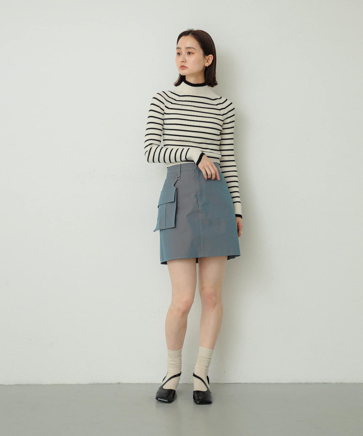 SENSE OF PLACE by URBAN RESEARCH「サイドポケットツキミニスカート」|スカート|