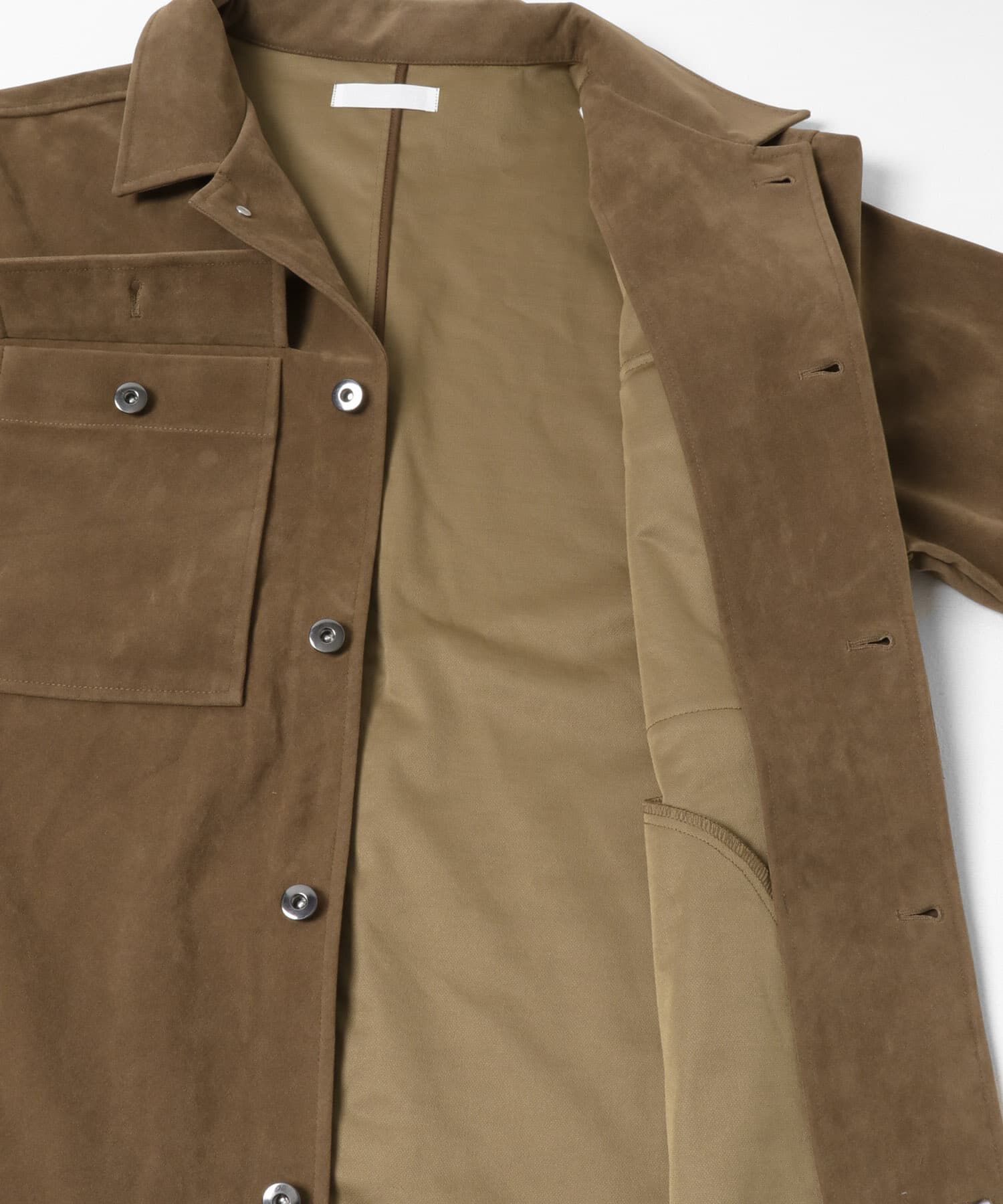 SENSE OF PLACE by URBAN RESEARCH「F/Sジャケット」|ノーカラーコート|