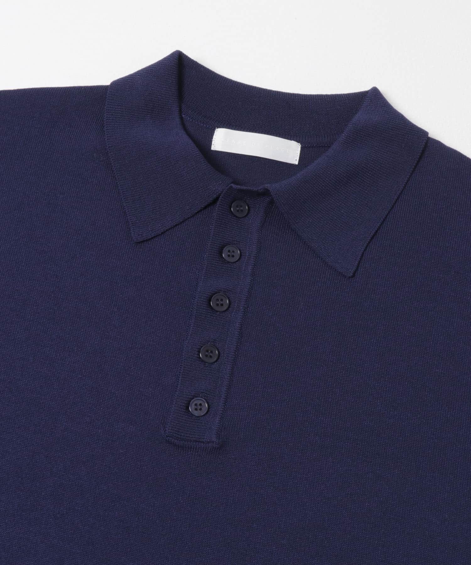 SENSE OF PLACE by URBAN RESEARCH「『洗濯可/防花粉』SKINProofニットポロシャツ」|ニット・セーター|