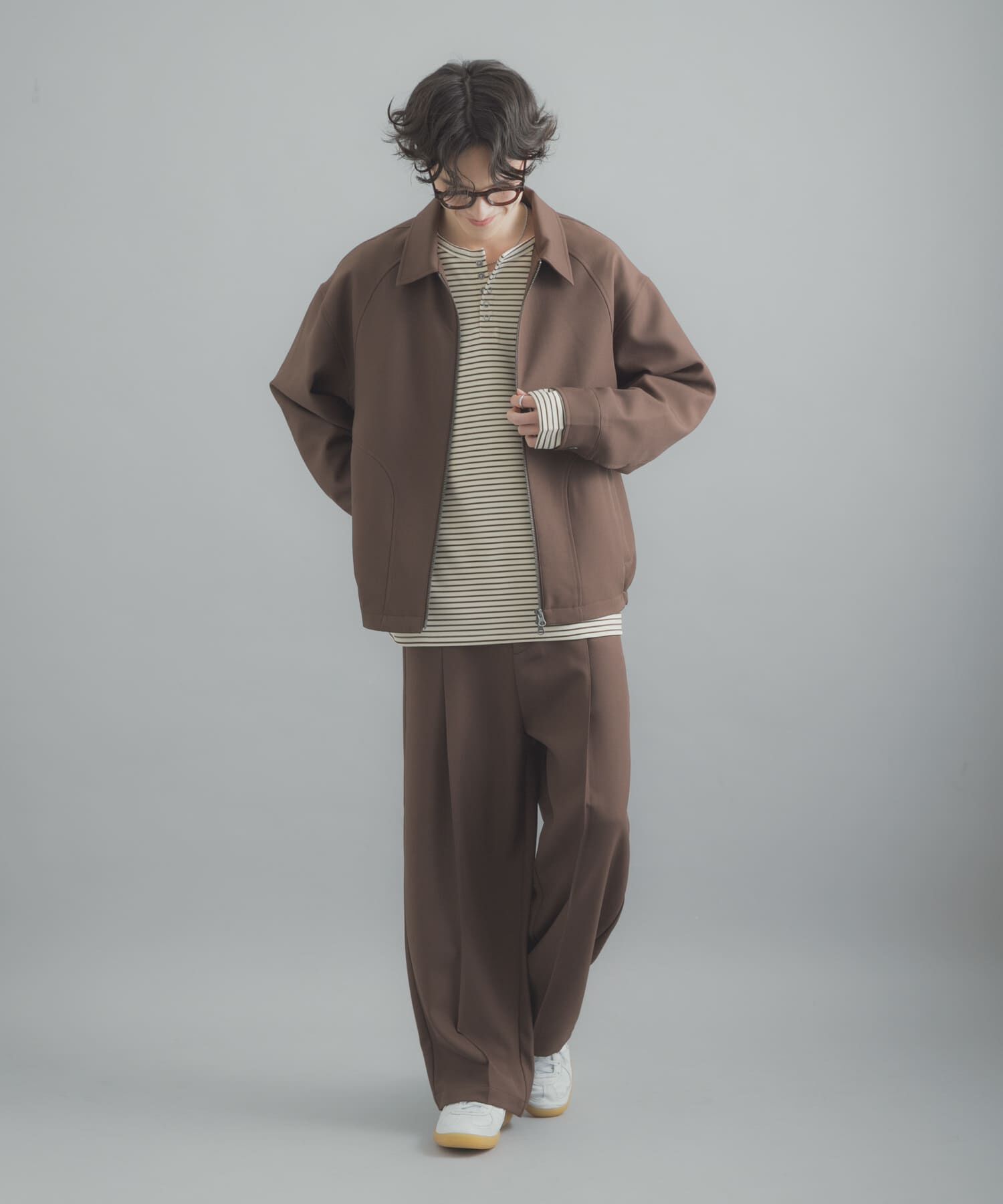 SENSE OF PLACE by URBAN RESEARCH「『撥水/防花粉』SKINProofタックワイドパンツ」|その他|