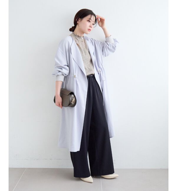  「タンブラーオックスノーカラーコート」|ノーカラーコート|