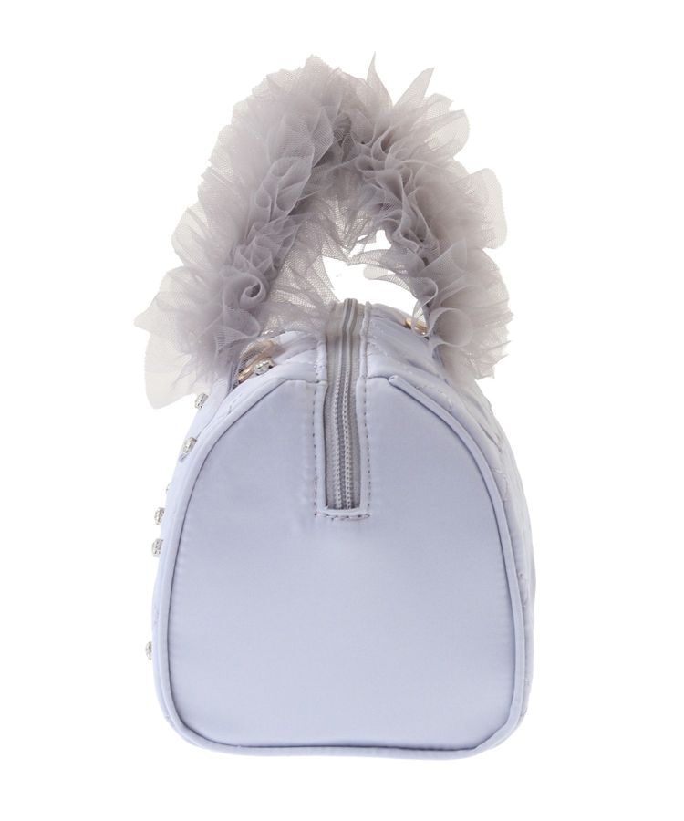 Maison de FLEUR「EC限定チュールハンドルラインストーンボストン」|ハンドバッグ|