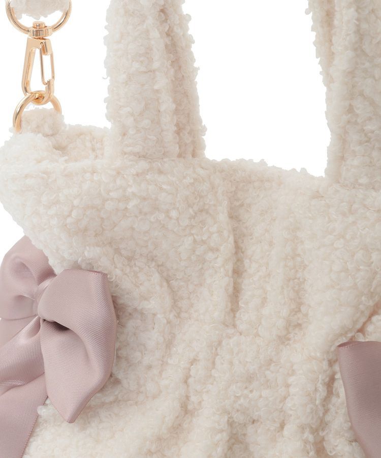 Maison de FLEUR「ボアダブルリボン2Wayトートバッグ」|トートバッグ|