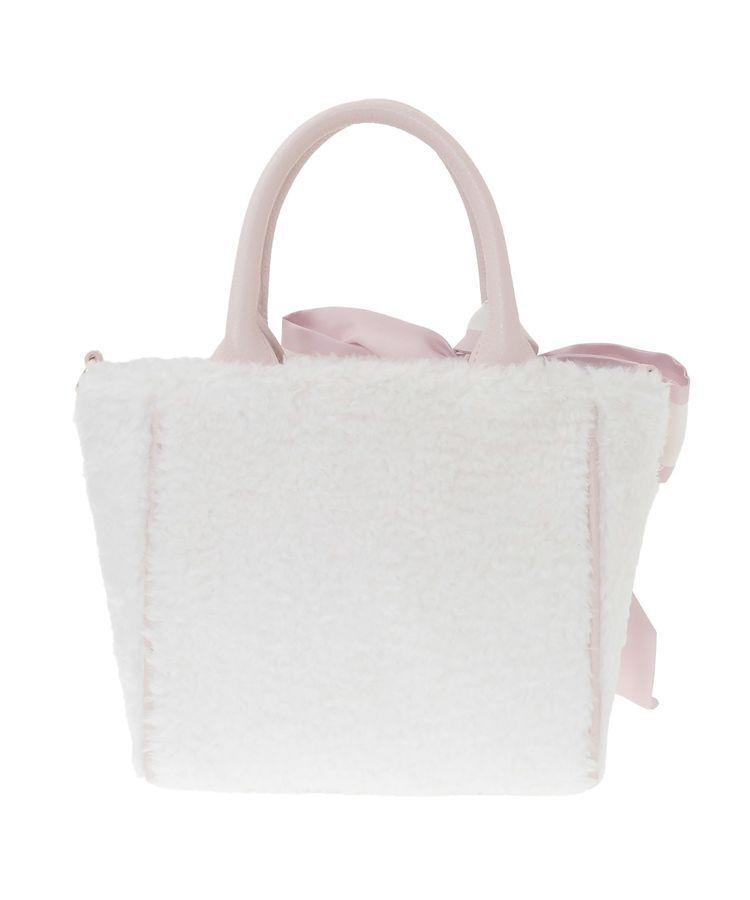 Maison de FLEUR「スカーフ付きボア2WaySトートバッグ」|トートバッグ|