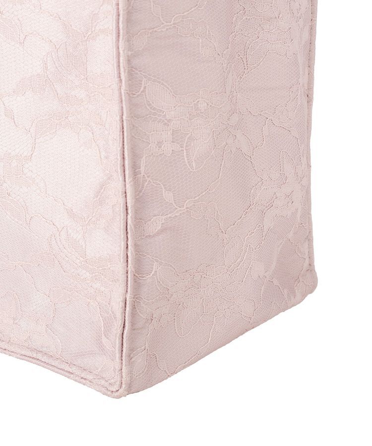 Maison de FLEUR「【Sサイズ】レースフリルハンドルスクエアトートSバッグ」|トートバッグ|