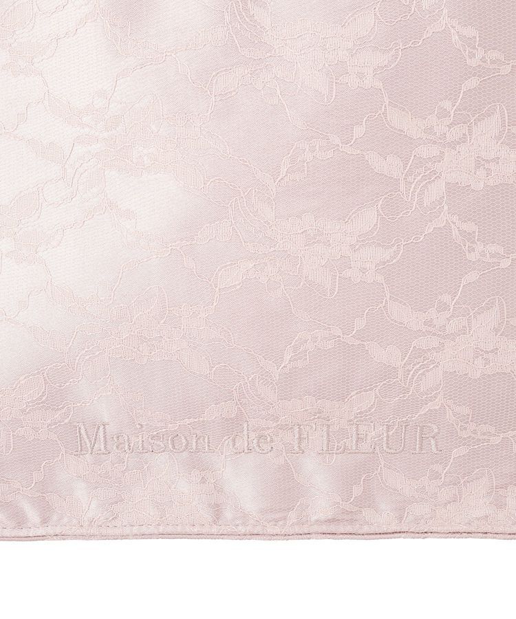 Maison de FLEUR「【Sサイズ】レースフリルハンドルスクエアトートSバッグ」|トートバッグ|