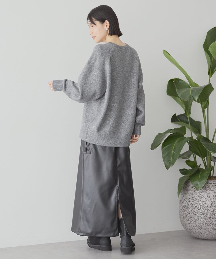 AMERICAN HOLIC「ラグランラメニットプルオーバー」|ニット・セーター|