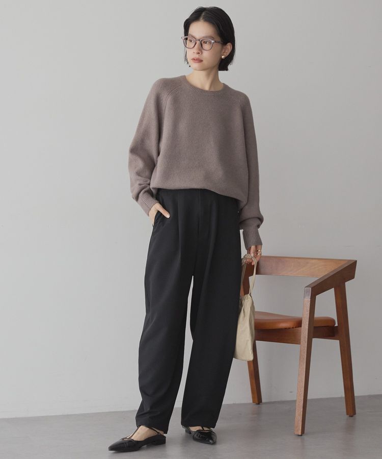 AMERICAN HOLIC「ラグランラメニットプルオーバー」|ニット・セーター|