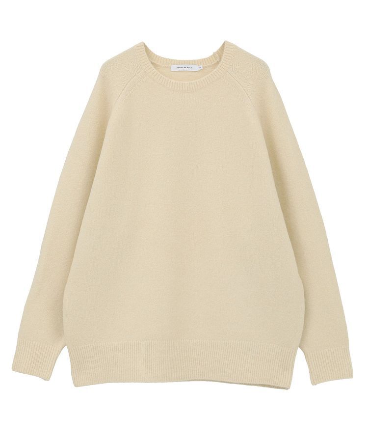 AMERICAN HOLIC「ラグランラメニットプルオーバー」|ニット・セーター|