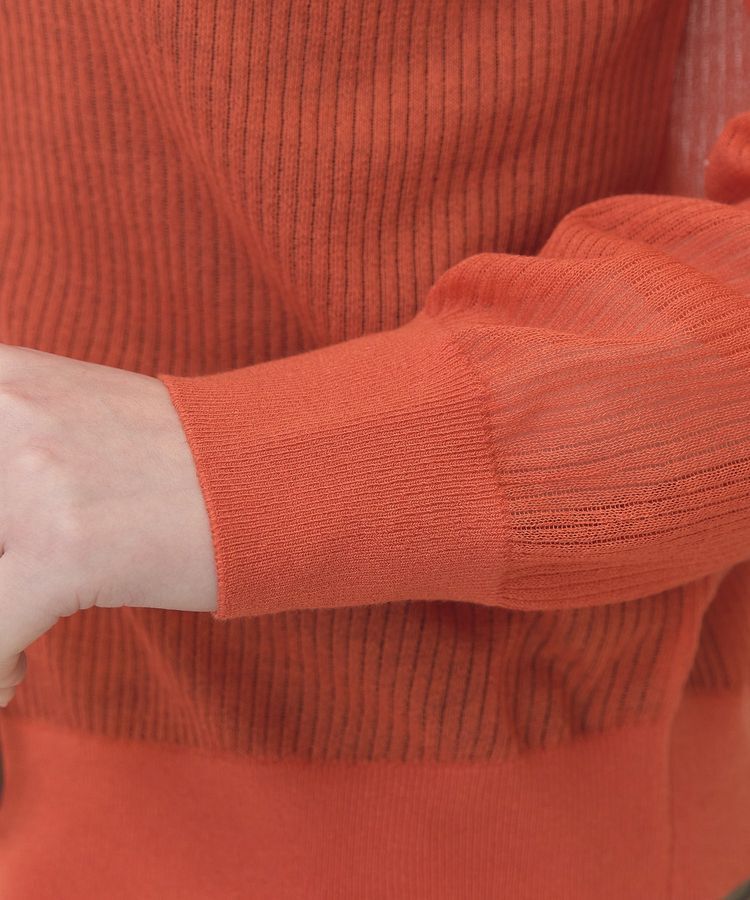 AMERICAN HOLIC「シアーリブニットカーディガン」|カーディガン|