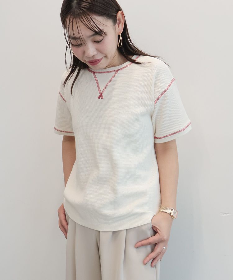 AMERICAN HOLIC「【RUSSELL】ワッフルガゼットTシャツ」|Tシャツ・カットソー|