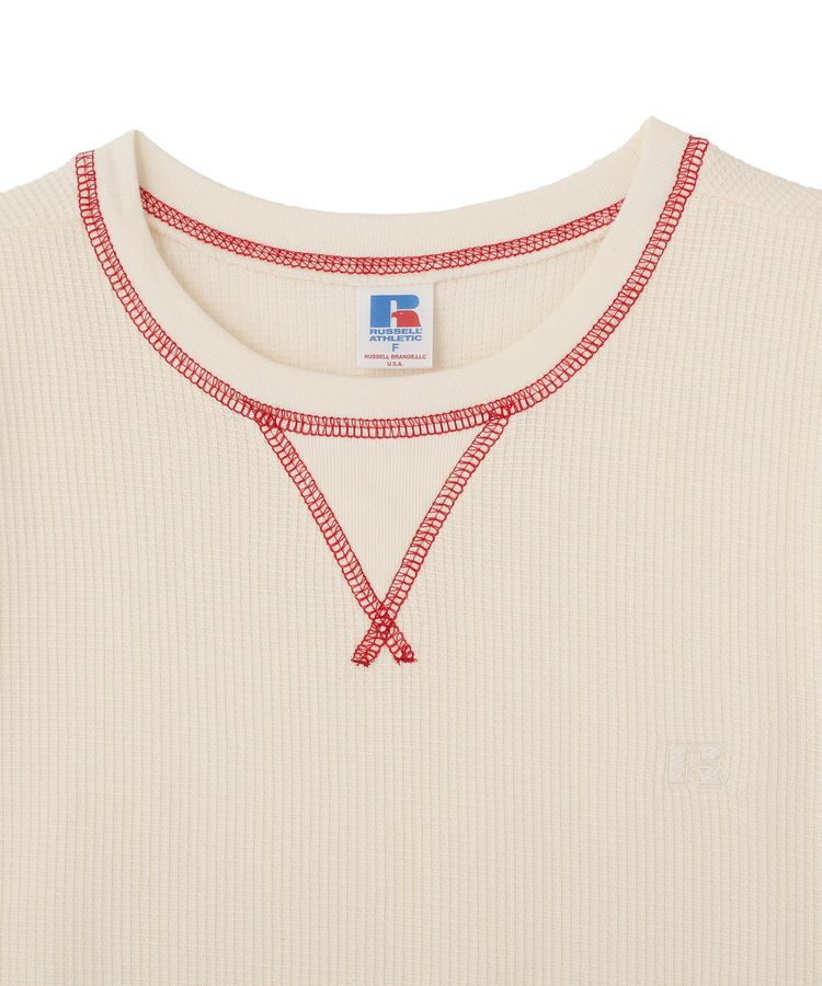 AMERICAN HOLIC「【RUSSELL】ワッフルガゼットTシャツ」|Tシャツ・カットソー|