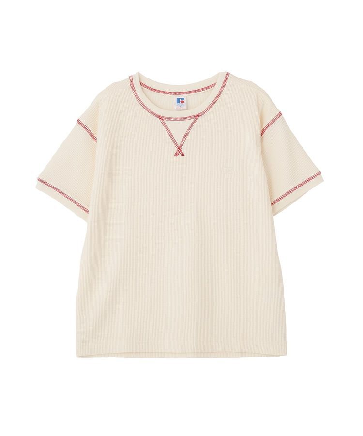 AMERICAN HOLIC「【RUSSELL】ワッフルガゼットTシャツ」|Tシャツ・カットソー|