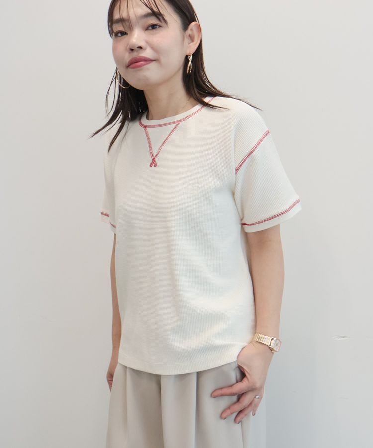 AMERICAN HOLIC「【RUSSELL】ワッフルガゼットTシャツ」|Tシャツ・カットソー|