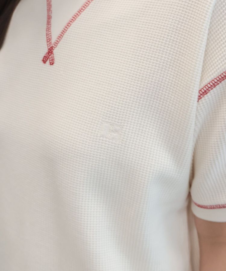 AMERICAN HOLIC「【RUSSELL】ワッフルガゼットTシャツ」|Tシャツ・カットソー|