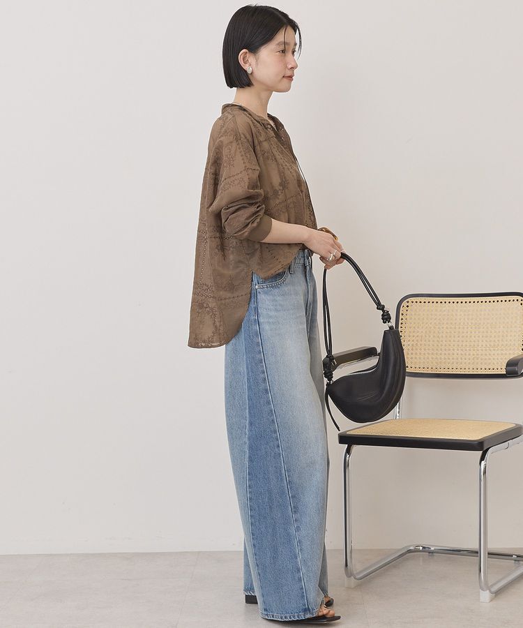 AMERICAN HOLIC「スキッパーレースブラウス」|シャツ・ブラウス|