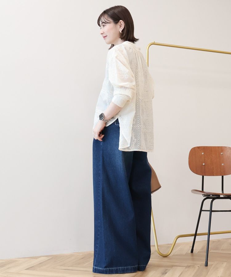 AMERICAN HOLIC「スキッパーレースブラウス」|シャツ・ブラウス|