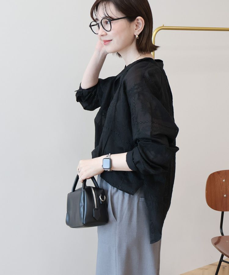 AMERICAN HOLIC「スキッパーレースブラウス」|シャツ・ブラウス|