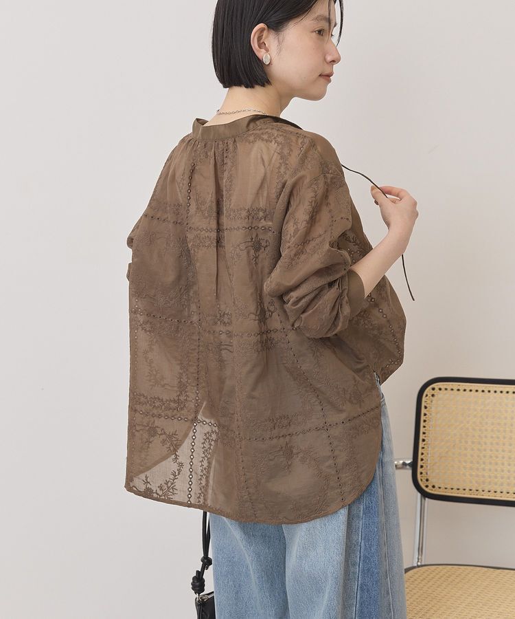 AMERICAN HOLIC「スキッパーレースブラウス」|シャツ・ブラウス|