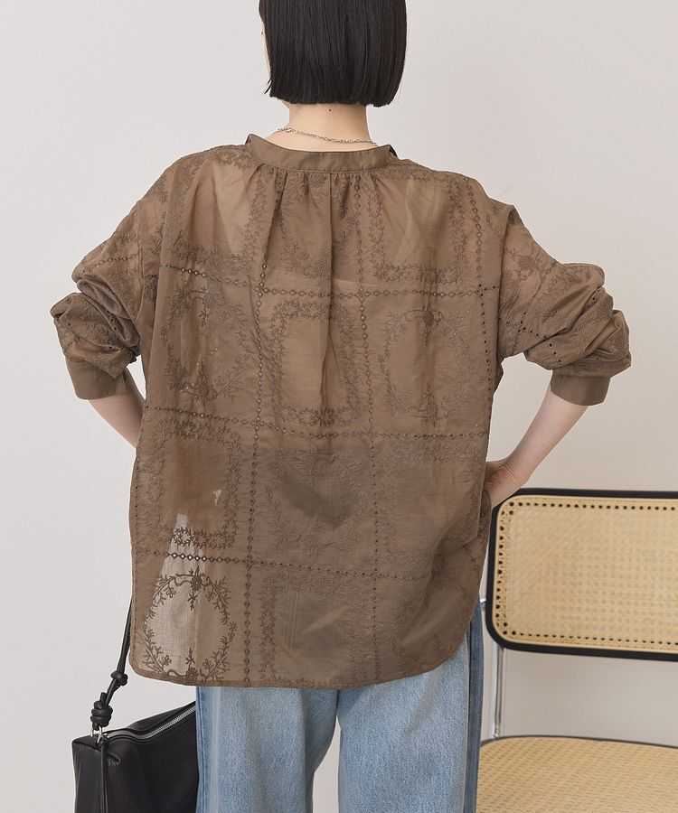 AMERICAN HOLIC「スキッパーレースブラウス」|シャツ・ブラウス|