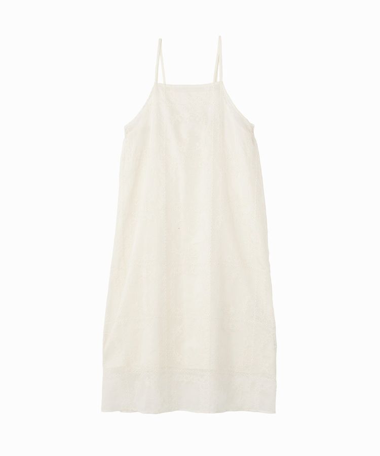 AMERICAN HOLIC「シアー刺繍キャミワンピース(ペチコート付き)」|ワンピース|