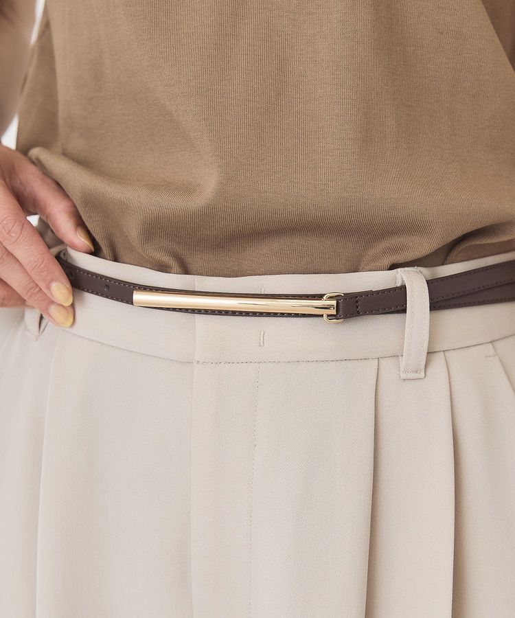 AMERICAN HOLIC「デザインバックルスリムベルト」|ベルト|