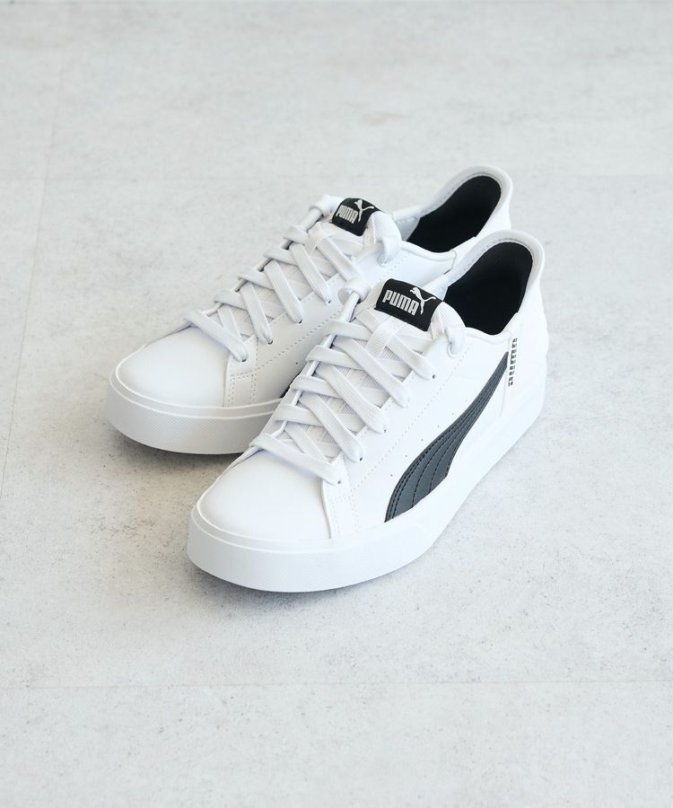 Green Parks「●PUMA Vコート EASE IN」|スニーカー|White