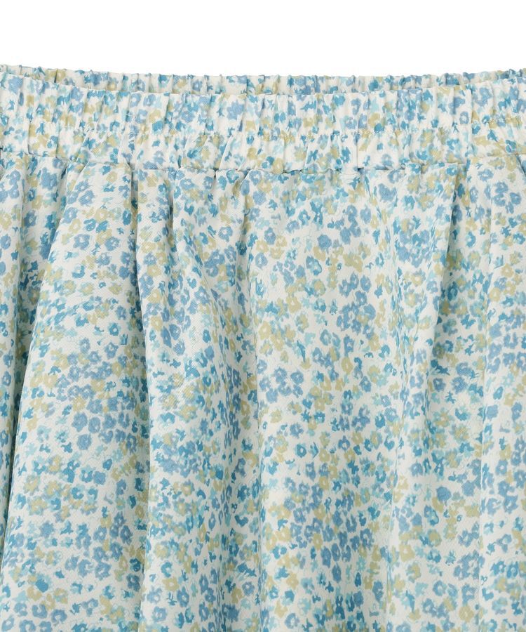 Green Parks「花柄イレヘムボリュームスカート」|フレア|