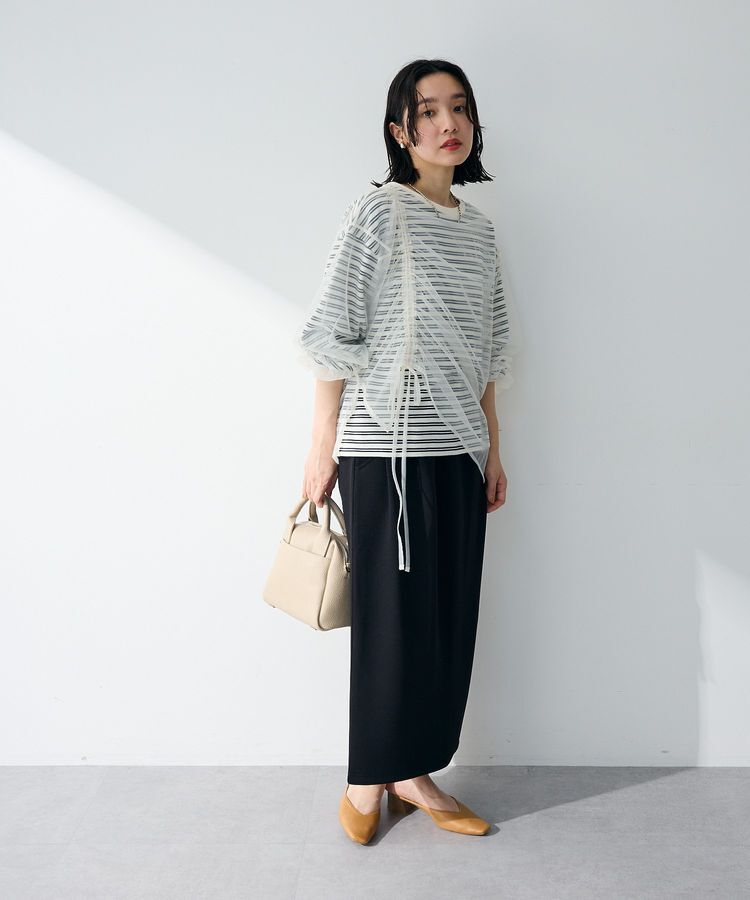 Green Parks「【OTONAパーカー】ウエストタックIラインカットスカート」|スカート|