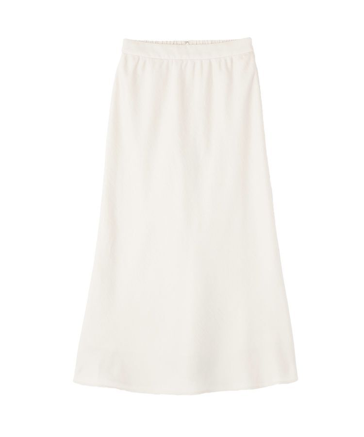 Green Parks「光沢サテンナロースカート」|タイト|