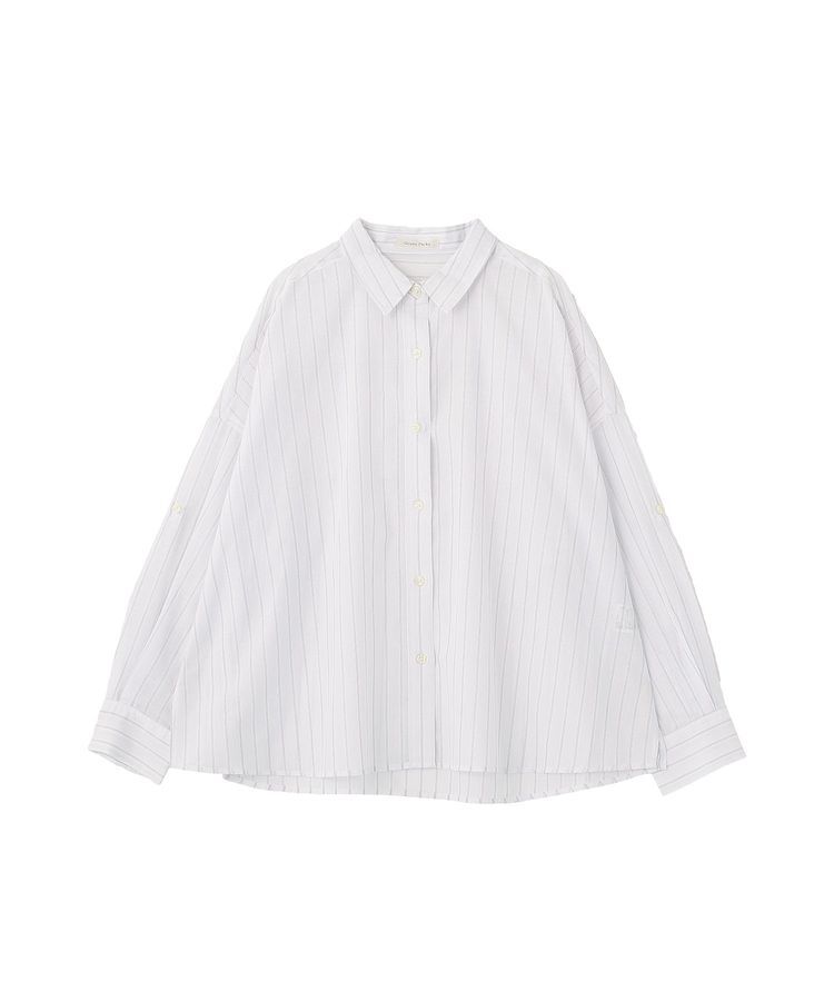 Green Parks「綿麻混シャツ」|シャツ・ブラウス|Off White