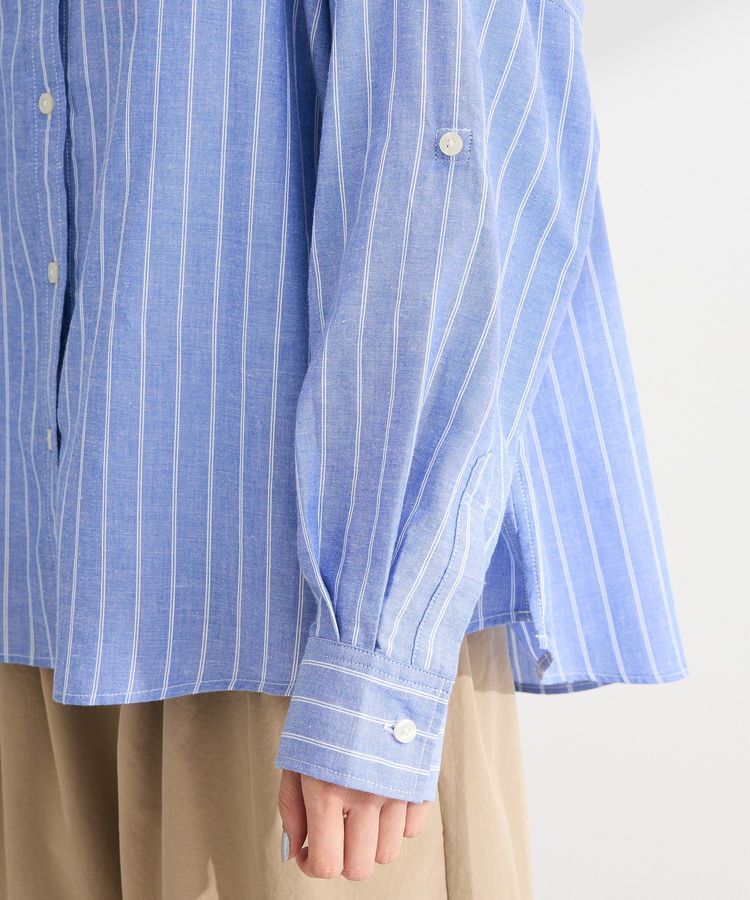 Green Parks「綿麻混シャツ」|シャツ・ブラウス|