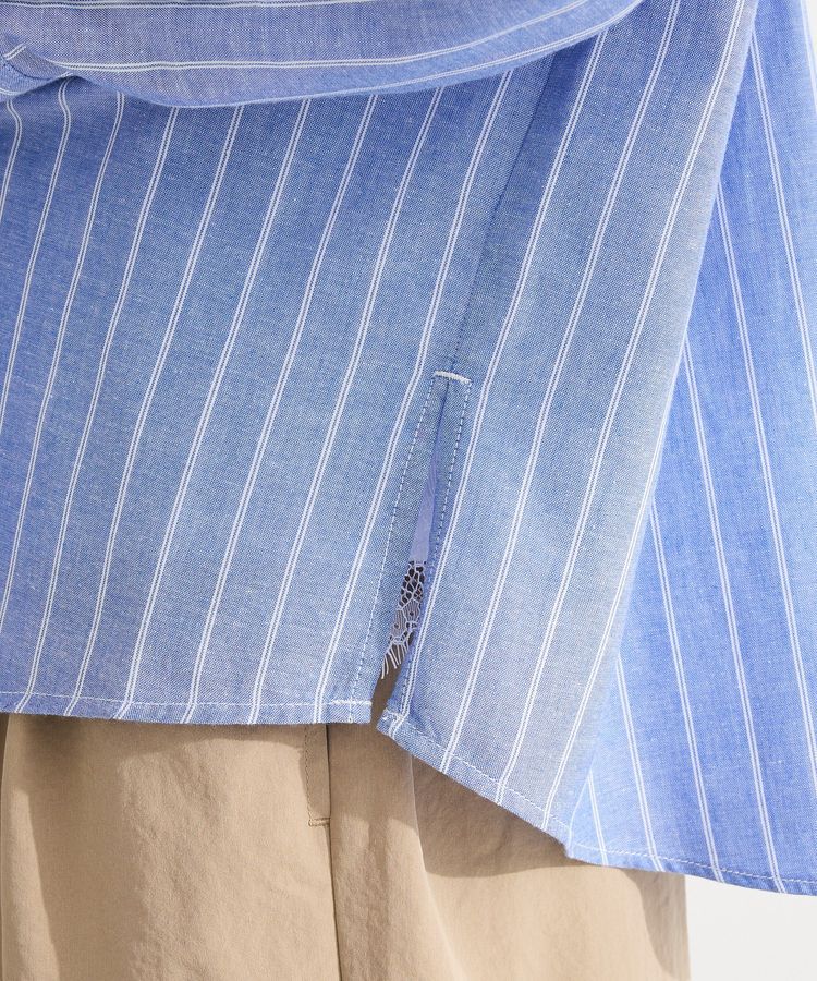 Green Parks「綿麻混シャツ」|シャツ・ブラウス|