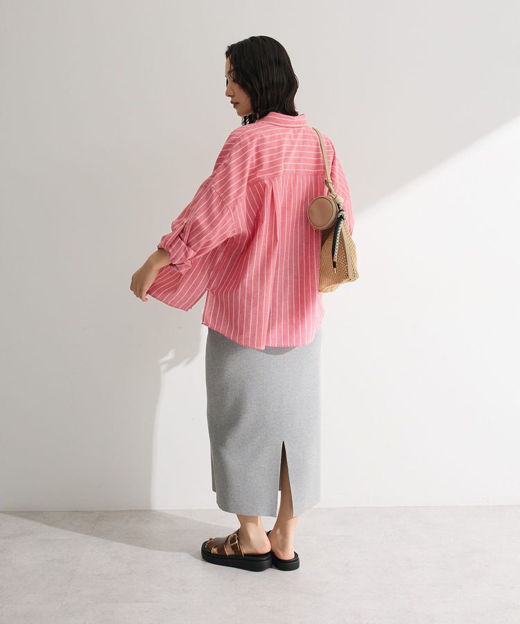 Green Parks「綿麻混シャツ」|シャツ・ブラウス|