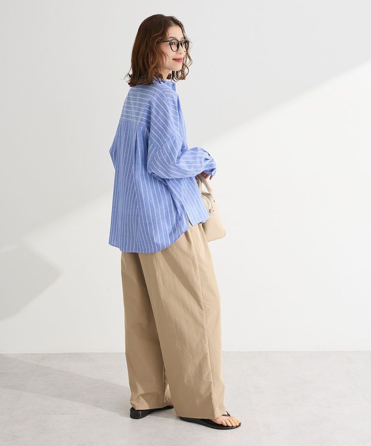 Green Parks「綿麻混シャツ」|シャツ・ブラウス|