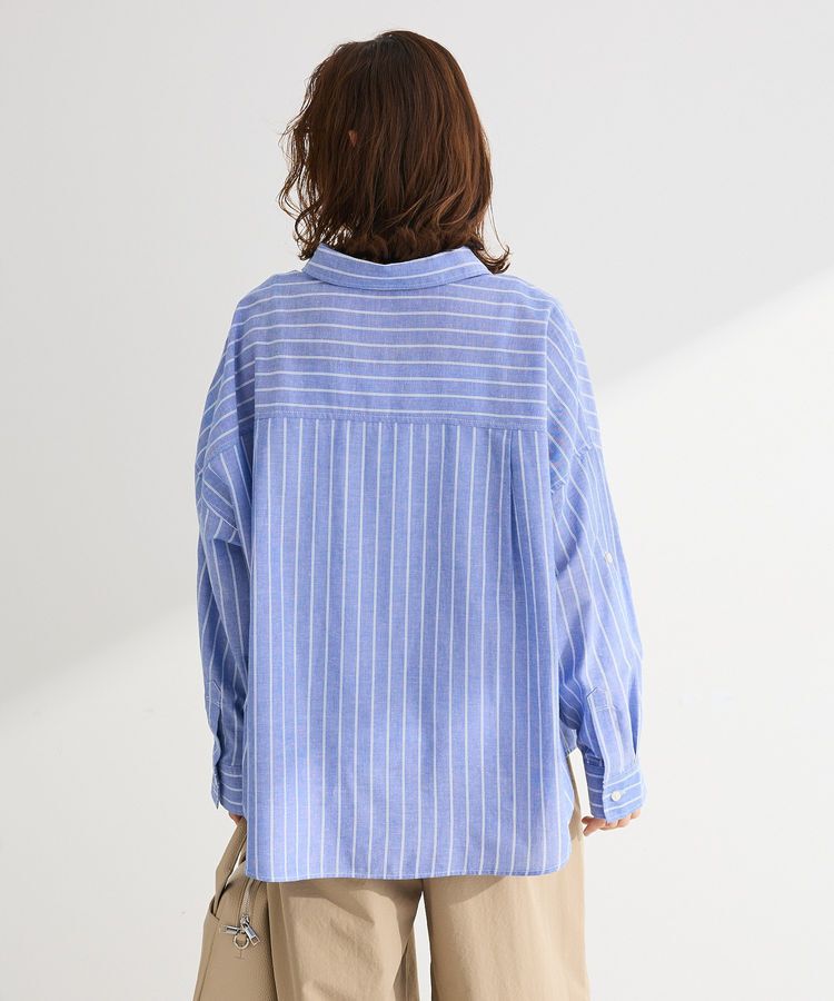 Green Parks「綿麻混シャツ」|シャツ・ブラウス|