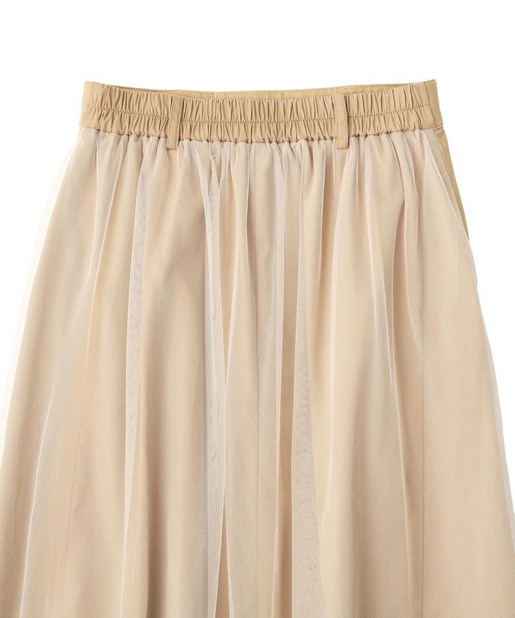 Editt by YECCA VECCA「異素材MIXロングスカート」|スカート|