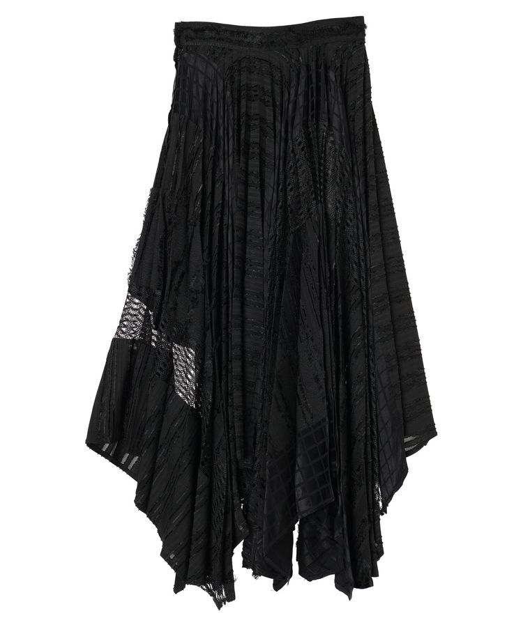 GARAGE OF GOOD CLOTHING「GOGC+ レース接ぎスカート」|スカート|