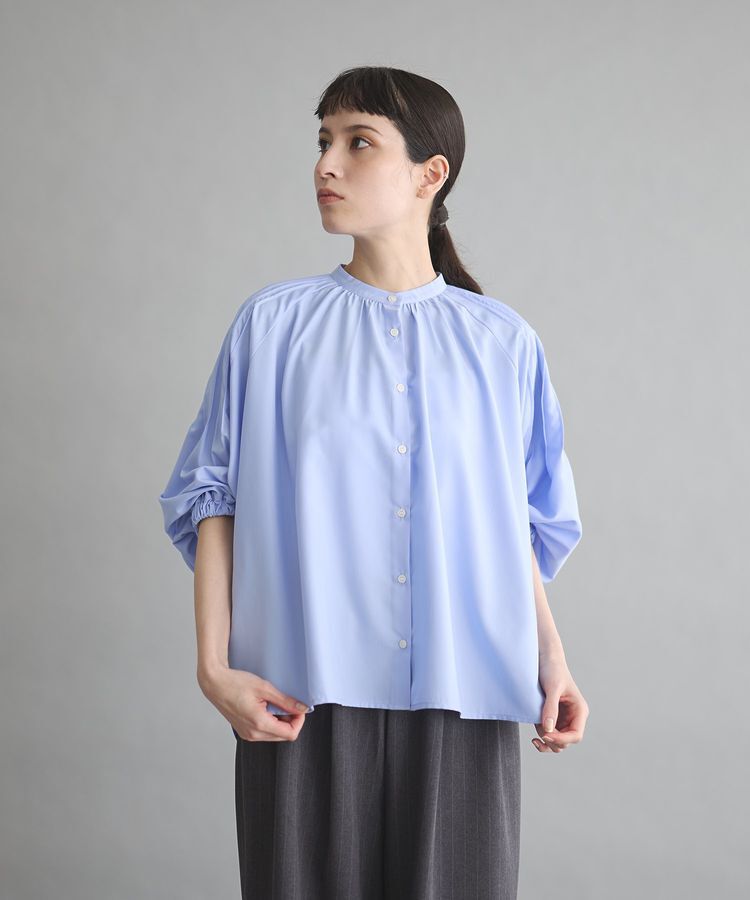 GARAGE OF GOOD CLOTHING「ピンタックボリュームスリーブプルオーバー」|シャツ・ブラウス|