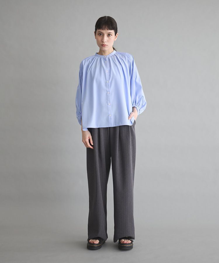 GARAGE OF GOOD CLOTHING「ピンタックボリュームスリーブプルオーバー」|シャツ・ブラウス|